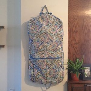 Vera Bradley Hanging Bag Blue Paisley